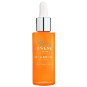 Lumene Glow Boost Vitamin C Hyaluronic Essence rozjasňující esence s vitamínem C a kyselinu hyaluronovou 30 ml