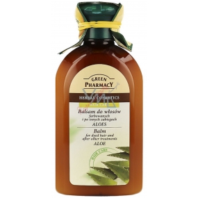 Green Pharmacy Aloe Vera balzám pro barvené vlasy 300 ml