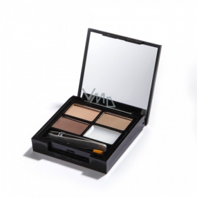 Makeup Revolution Focus & Fix Brow Kit sada na úpravu obočí Light Medium 5,8 g