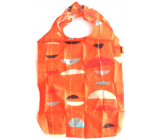 Piz Buin Nákupní taška do kabelky oranžová, s pouzdrem 36 x 30 cm