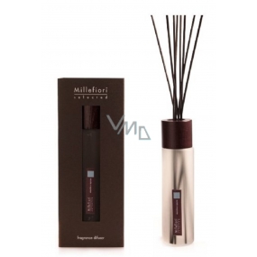 Millefiori Milano Selected Muschio & Spezie - Mech a Koření Difuzér 350 ml + 7 stébel v délce 45 cm do středně velkých prostor vydrží 3 měsíce