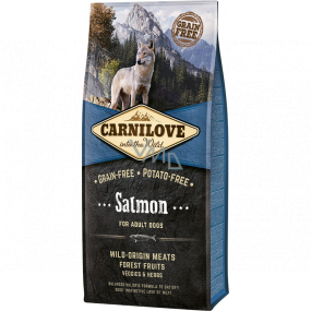 Carnilove Adult Salmon superprémiové kompletní krmivo pro dospělé psy všech plemen 12 kg