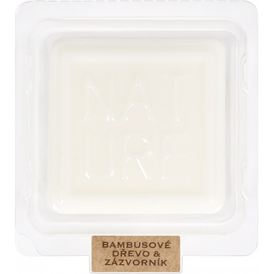 Heart & Home Nature Bambusové dřevo a zázvorník Sojový přírodní vonný vosk 26 g