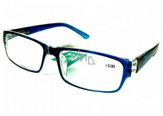Berkeley Čtecí dioptrické brýle +3,0 plast modré průhledné 1 kus MC2062
