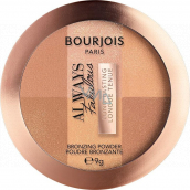 Bourjois Always Fabulous Bronzing Powder bronzující pudr 001 Medium 9 g
