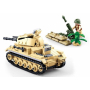 EP Line Sluban Army WWII Tank Panzzer II. stavebnice 356 dílů