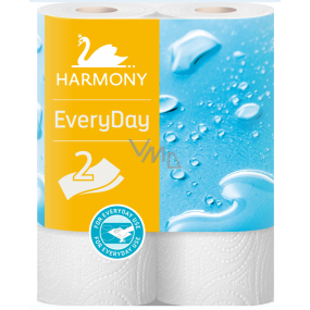 Harmony EveryDay papírové kuchyňské utěrky 2 vrstvé 2 kusy