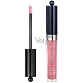 Bourjois Gloss Fabuleux vyživující lesk na rty 07 Standing Rose Vation 3,5 ml