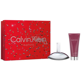 Calvin Klein Euphoria parfémovaná voda 50 ml + tělové mléko 100 ml, dárková sada pro ženy