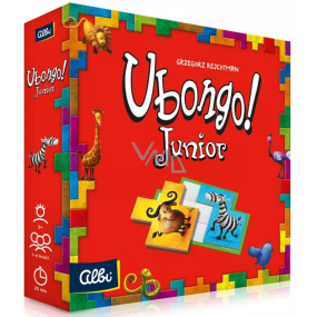 Albi Ubongo Junior - druhá edice, společenská hra pro 2 - 4 hráče věk 5+
