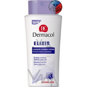 Dermacol Elixir Lavender Calming Lotion pleťová voda s levandulí 200 ml