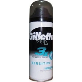 Gillette 3x Triple Protection System Sensitive antiperspirant deodorant sprej pro muže 150 ml