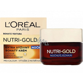 Loreal Paris Nutri-Gold extra výživný noční krém 50 ml