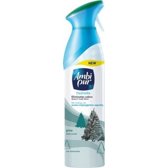 Ambi Pur Freshelle Pine and Snow osvěžovač vzduchu sprej 300 ml