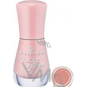 Essence Nude Glam Nail Polish lak na nehty 02 Iced Strawberry Cream 8 ml