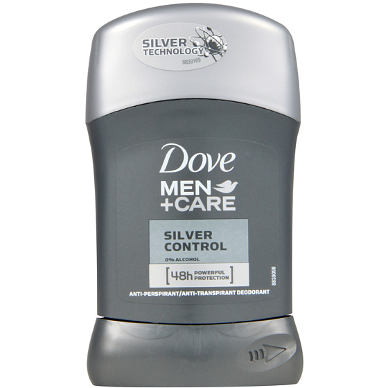 Dove Men + Care Silver Control 48h antiperspirant deodorant stick pro muže 50 ml