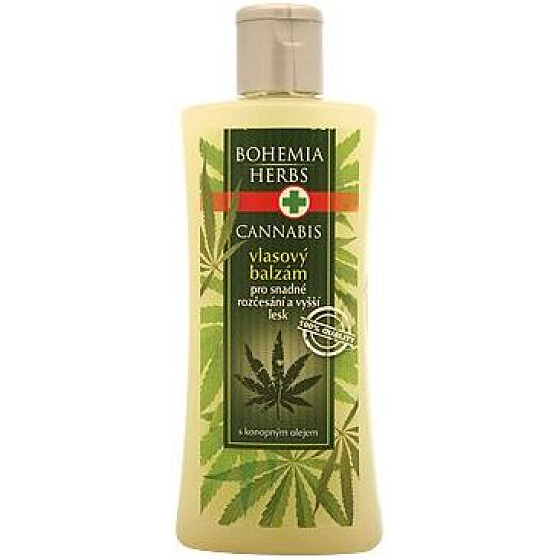 Bohemia Gifts Cannabis Konopný olej balzám na vlasy 250 ml