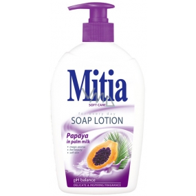 Mitia Papaya in Palm Milk krémové tekuté mýdlo dávkovač 500 ml
