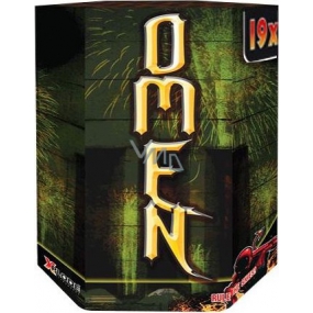 Omen kompakt pyrotechnika CE3 19 ran 1 kus III. třídy nebezpečí prodejné od 21 let!