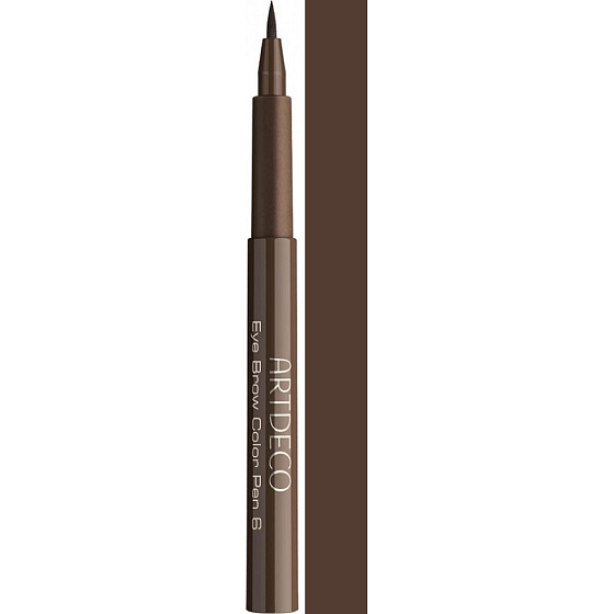 Artdeco Eye Brow Color Pen pero na obočí 6 Medium Brown 1,1 ml