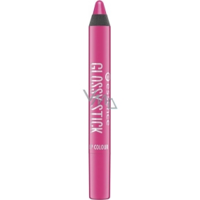 Essence Glossy Stick Lip Colour barva na rty 04 Poshi Pink 2 g