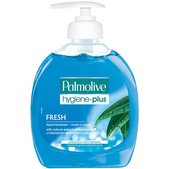Palmolive Hygiene Plus Blue tekuté mýdlo s dávkovačem 300 ml