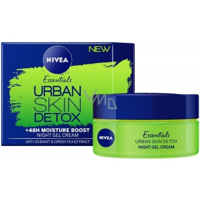 Nivea Essentials Urban Skin Detox antioxidační noční krém 50 ml