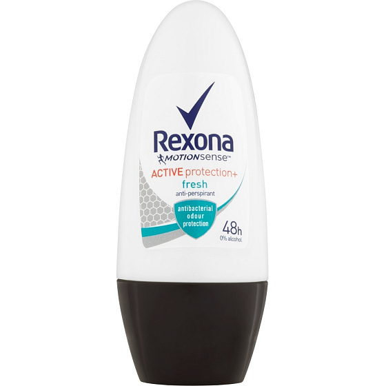 Rexona Active Shield Fresh kuličkový antiperspirant deodorant roll-on pro ženy 50 ml