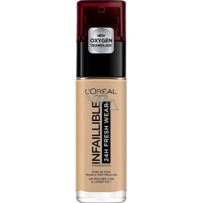 Loreal Paris Infallible 24H Fresh Wear Foundation make-up kryje nedokonalosti, nestírá se, nevysušuje pleť 140 Beige 30 ml