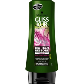 Gliss Kur Bio-Tech Restore balzám pro potřeby křehkých vlasů 200 ml
