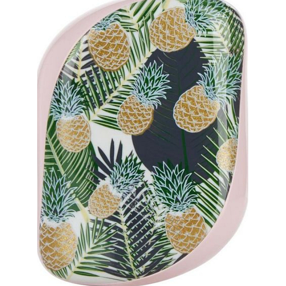 Tangle Teezer Compact Profesionální kompaktní kartáč na vlasy Palms & Pineapples limitovaná edice