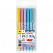 Centropen Colour World Pastel popisovače pastelové vypratelné 1 mm 6 barev