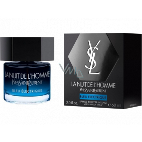 Yves Saint Laurent La Nuit de L Homme Bleu Electrique toaletní voda pro muže 60 ml