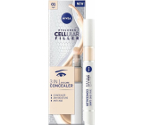 Nivea Hyaluron Cellular Filler tónovací oční krém v houbičce 01 Light 4 ml