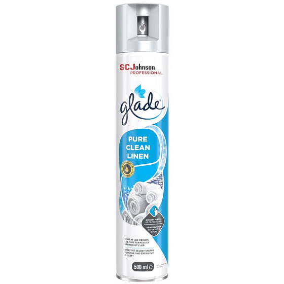 Glade Pure Clean Linen - Vůně čistého prádla osvěžovač vzduchu sprej 500 ml