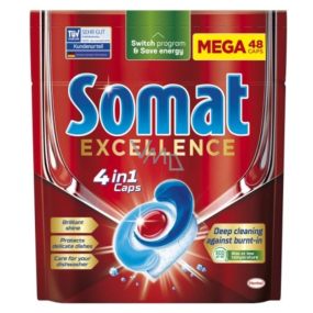 Somat Excellence 4v1 tablety do myčky nádobí 48 kusů