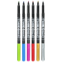 Centropen Shine4Black popisovače metalické se sytými inkousty 1 mm 6 barev