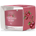 Yankee Candle Black Cherry - Zralé třešně vonná svíčka votivní sklo 37 g