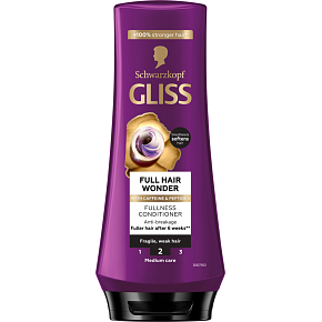 Gliss kondicionér Full Hair Wonder s kofeinem pro křehké, slabé vlasy 200ml