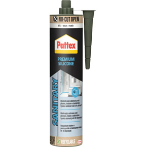 PATTEX Sanitární silikon Premium, bílý, 280 ml
