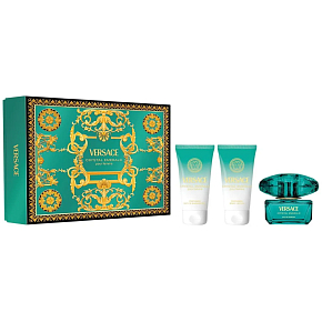 Versace Emerald parfémovaná voda 50 ml + tělové mléko 50 ml + sprchový gel 50 ml, dárková sada pro ženy Versace Emerald parfémovaná voda 50 ml + tělové mléko 50 ml + sprchový gel 50 ml, dárková sada pro ženy