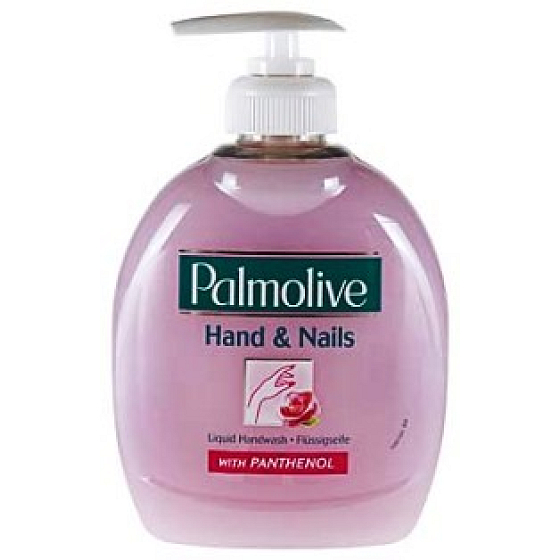 Palmolive Hand & Nails tekuté mýdlo s dávkovačem 300 ml