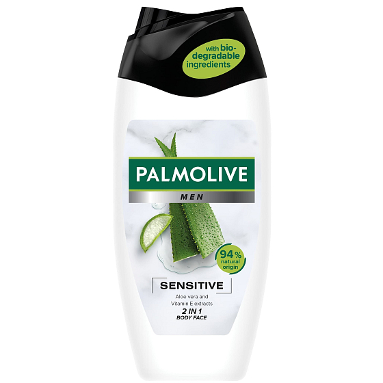 Palmolive Men Sensitive sprchový gel pro muže 250 ml