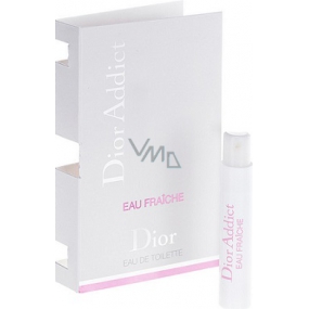 Christian Dior Addict Eau Fraiche toaletní voda pro ženy 1 ml s rozprašovačem