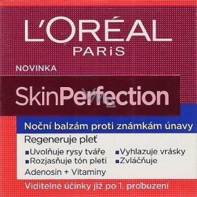 Loreal Paris Skin Perfection noční balzám proti známkám únavy 50 ml