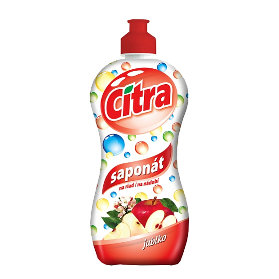 Citra Jablko saponát na¨ruční mytí nádobí 500 ml