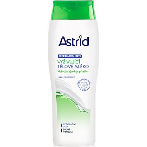 Astrid Nutri Moments výživné tělové mléko pro suchou pokožku 400 ml