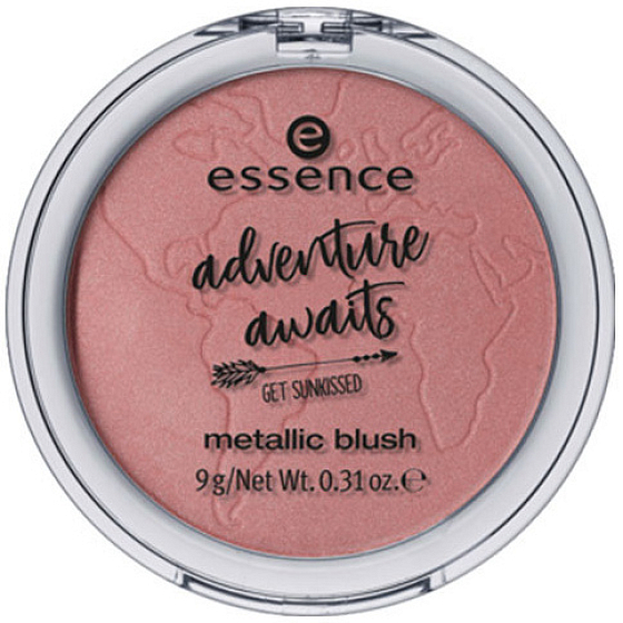 Essence Adventure Awaits metalická tvářenka 01 Wanderlust Feeling 9 g