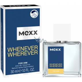 Mexx Whenever Wherever for Him toaletní voda pro muže 30 ml