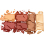 Rimmel London Mini Power Palette paletka očních stínů, rty a tváře 006 Fierce 6,8 g